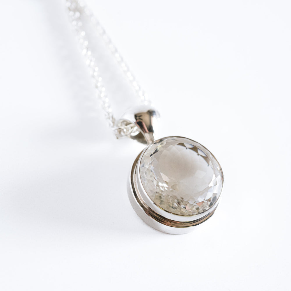 White Quartz Pendant image 0