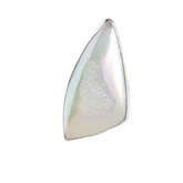 SI Opalized White Drusy Ring image 0