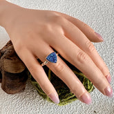 Cassiopeia Blue Drusy Ring image 0