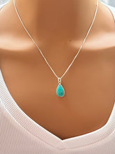 Delicate Turquoise Pendant image 0