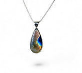 Labradorite Teardrop Pendant