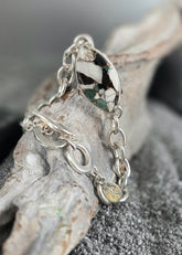 Mohave Turquoise Sterling Silver Bracelet