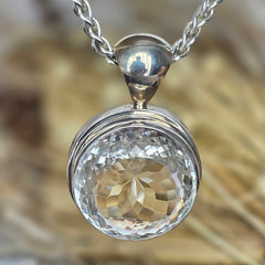 White Quartz Pendant