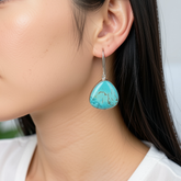 Turquoise Sterling Silver Earrings
