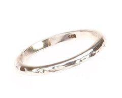 Hammered Band Stacking Ring image 0