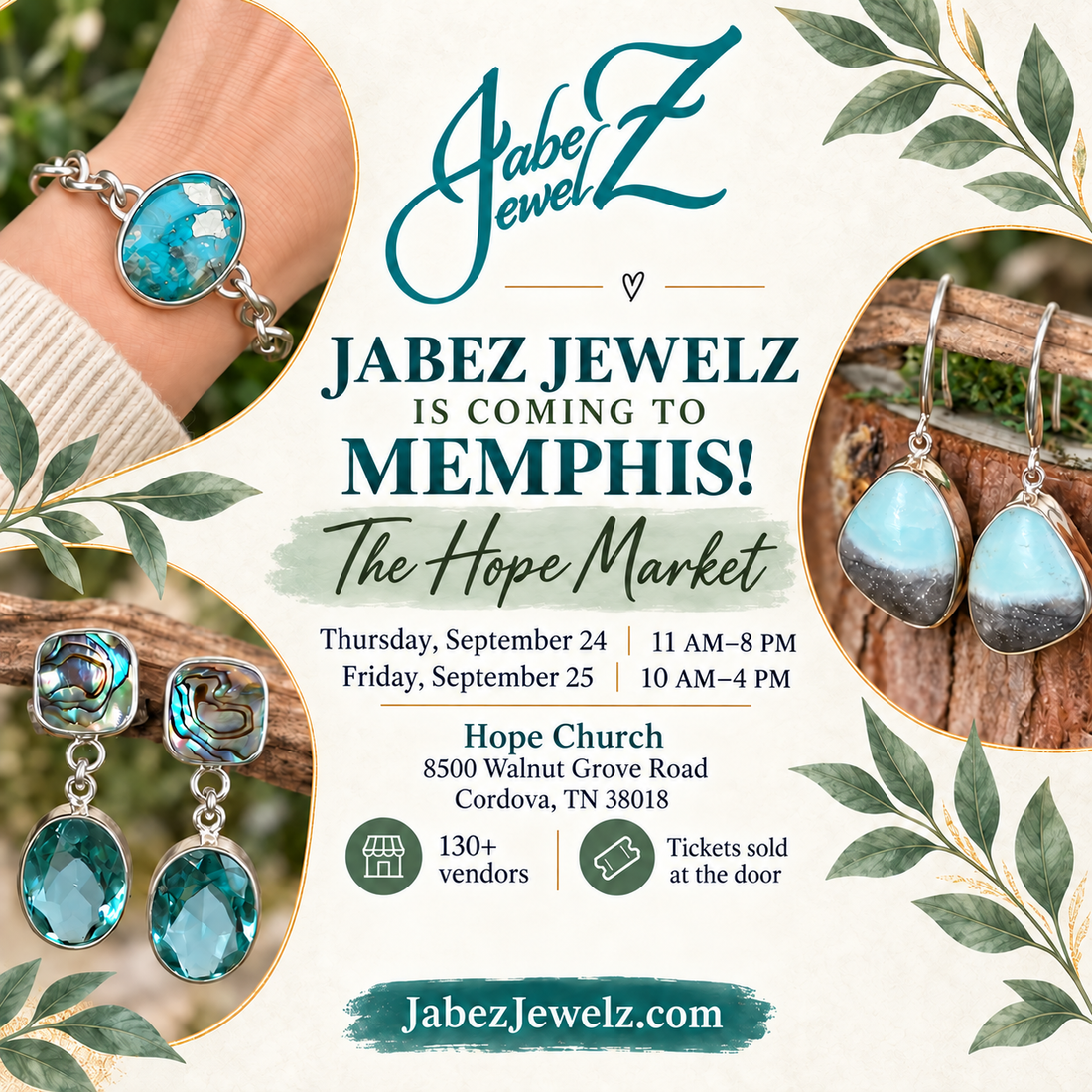 Jabez Jewelz Is Coming to The Hope Market in Memphis