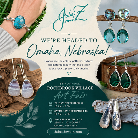 We're headed to Omaha, Nebraska, for the 55th Annual Rockbrook Village Art Fair!