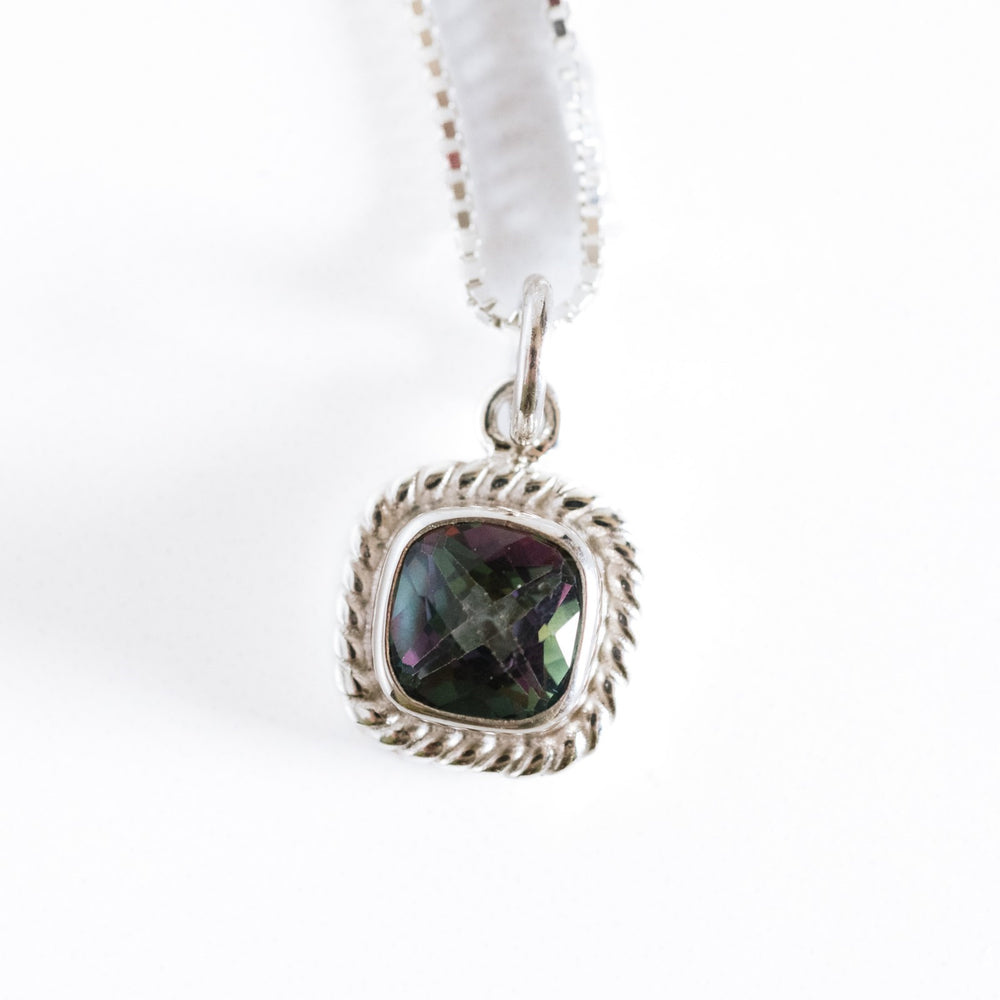 Delicate Mystic Topaz Pendant image 1