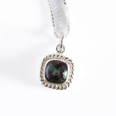 Delicate Mystic Topaz Pendant image 1