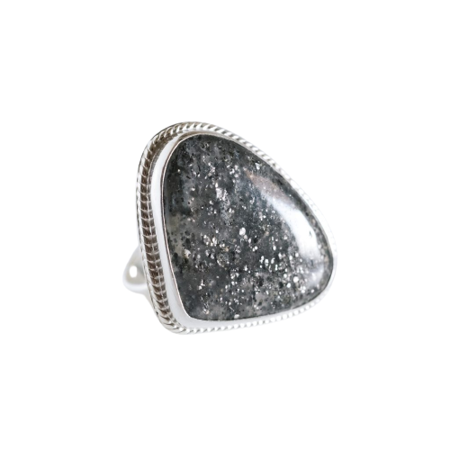 Sunstone Pyrite Ring image 0