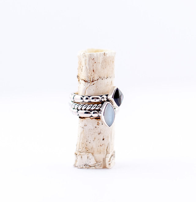 Bead Band Stacking Ring image 1