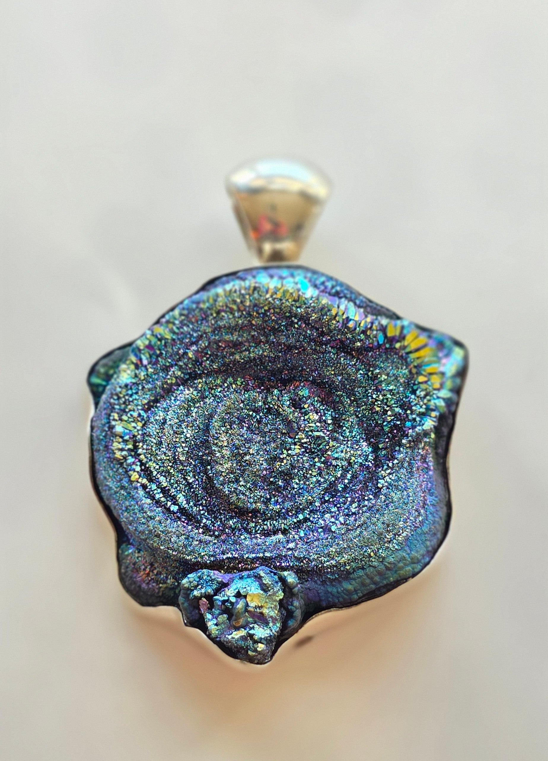 Blue Cassiopeia Druzy Stone