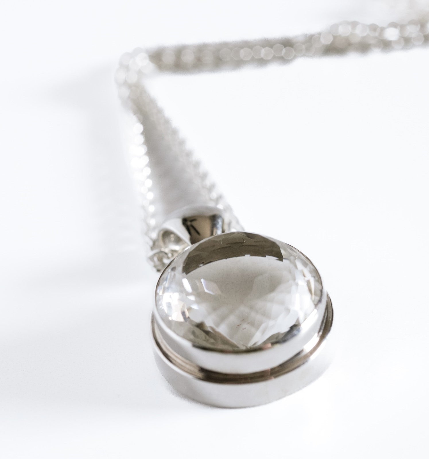 White Quartz Pendant image 1
