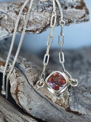 Raspberry Topaz Adjustable Bracelet