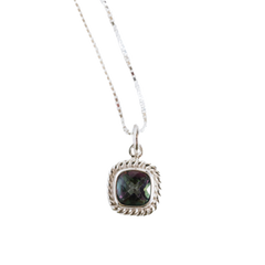 Delicate Mystic Topaz Pendant image 0