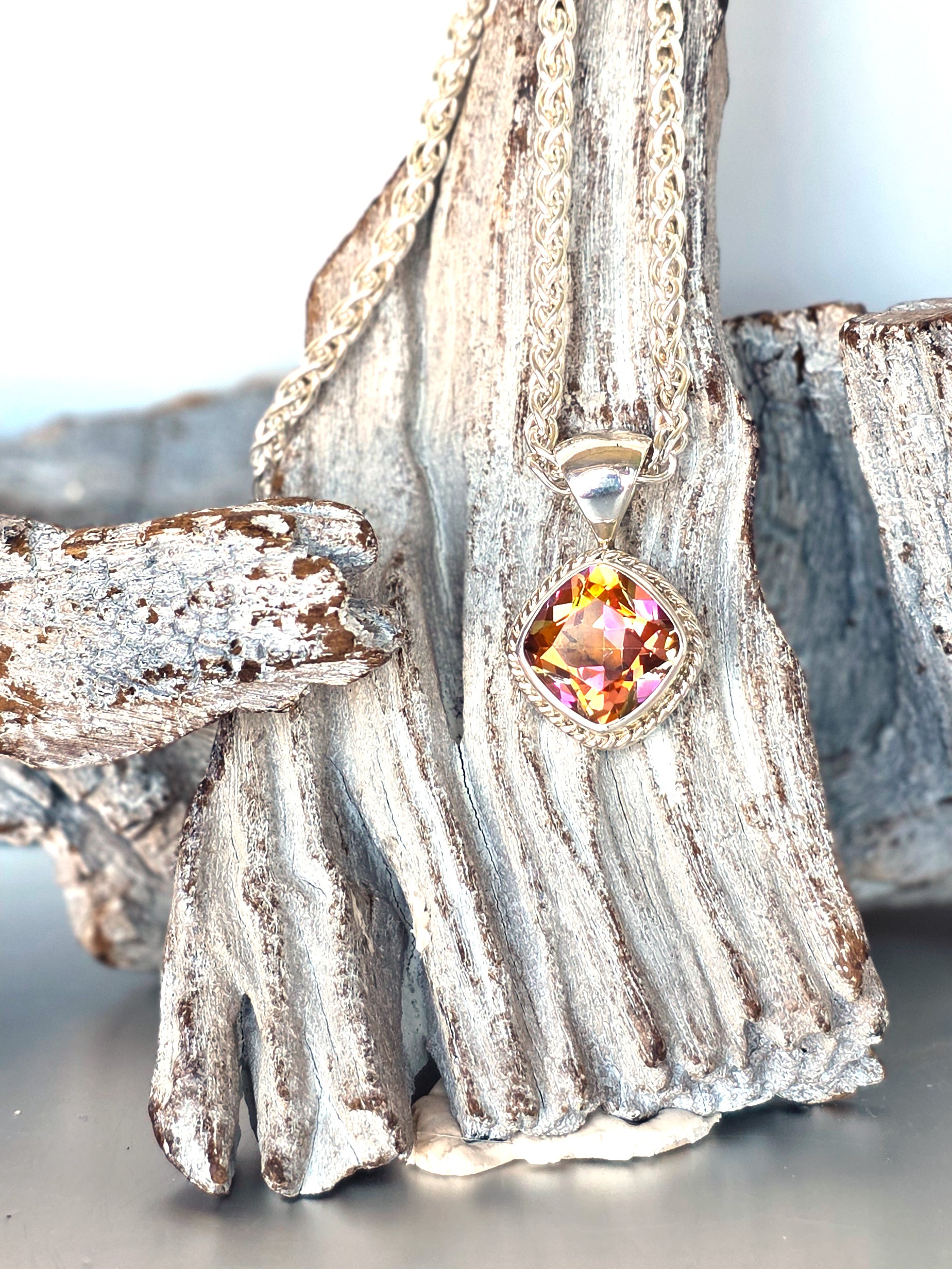 Ecstasy Topaz Pendant