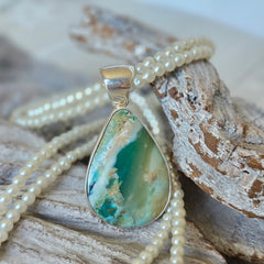 Fossilized Wood Pendant