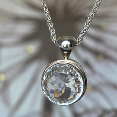White Quartz Pendant