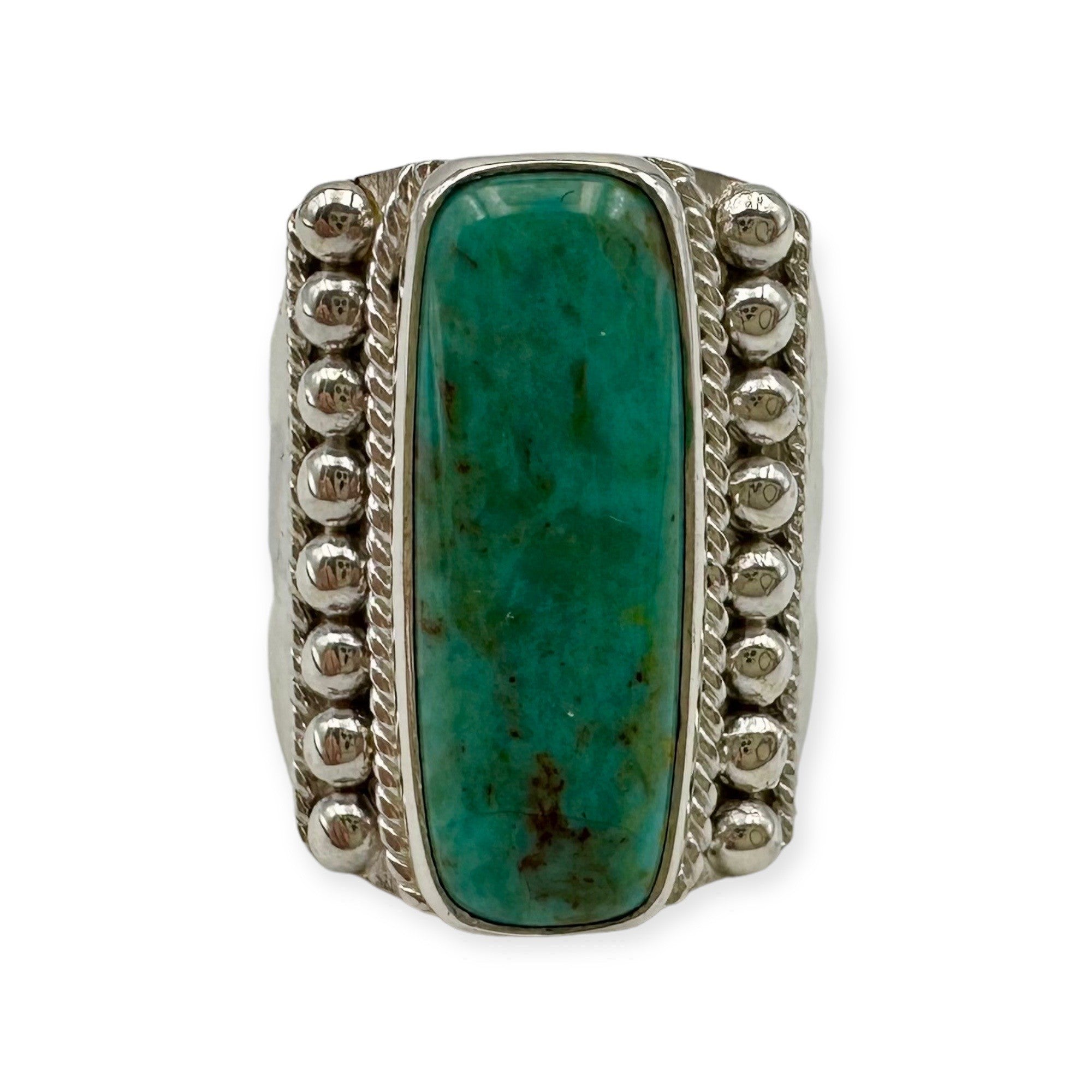 Elongated Turquoise Ring image 1