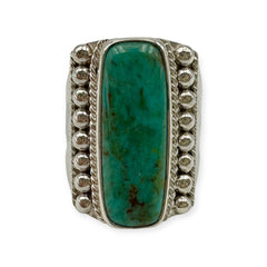 Elongated Turquoise Ring image 1