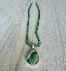 Fossilized Wood Pendant