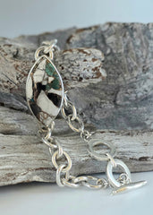 Mohave Turquoise Sterling Silver Bracelet